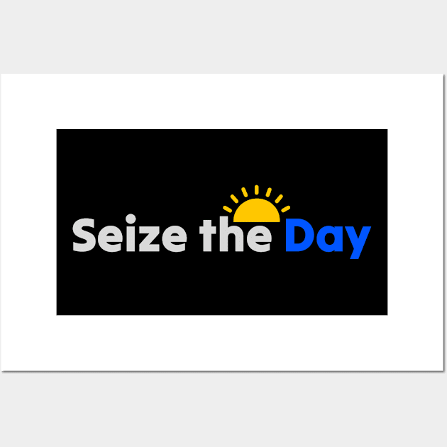 Seize the Day Wall Art by PolyLine